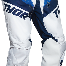 Youth Pulse Racer Pants - White/Navy - 26