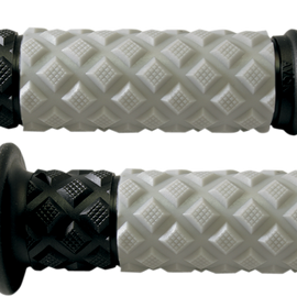 Gray Diamond ATV Grips