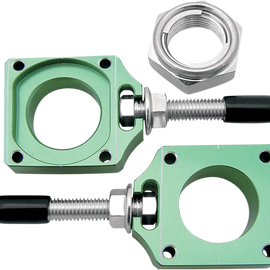 Chain Adjuster - Kawasaki - Green