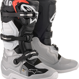 Tech 7S Boot - Black/Silver/White/Gold - US 4