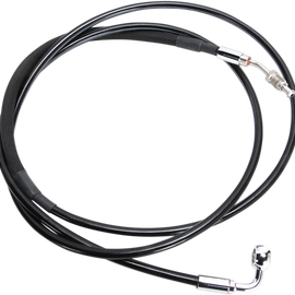 XR Stainless Hydraulic Clutch Line - Stainless with Black Coating - Stock - FLTRX/S '17+