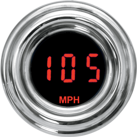 1-7/8" MPH 4000 Series Speedometer - Red Display