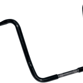 Black 16" Bagger Ape Handlebar for FLT/HT