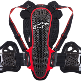 Nucleon KR-3 Back Protector - Black/Red - XL