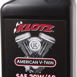 V Twin Synthetic Oil - 20W-40 - 1 U.S. quart