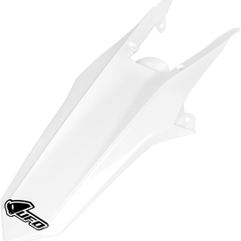 MX Rear Fender - White - Husqvarna