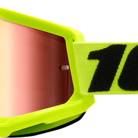 Strata 2 Goggles - Yellow - Red Mirror