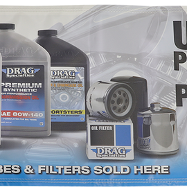 Drag Oil Banner - 4' x 18"