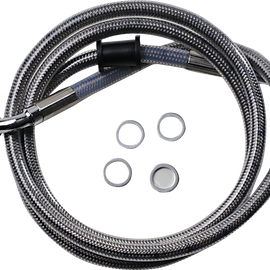 Brake Line - +2" - Stainless Steel - XL