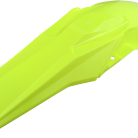 MX Rear Fender - Fluorescent Yellow - RM-Z