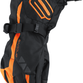 Pivot Gloves - Black/Orange - 3XL