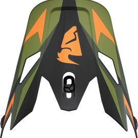 Sector Visor Kit - Warship - Green/Orange