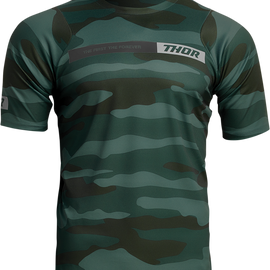 Assist Jersey - Short-Sleeve - Camo Green - XL