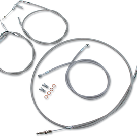 Cable Line Kit - 15" - 17" - XVS950 - Stainless Steel