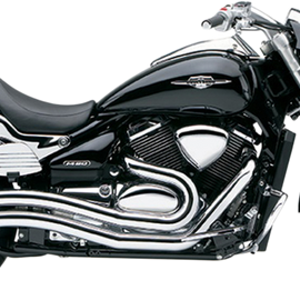 Speedster Swept Exhaust - Chrome - M90