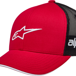 B-Straight Hat - Black/Red - One Size