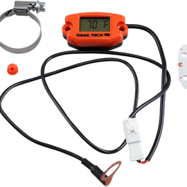 Universal Temperature Meter - Surface Mount - Orange - 14 mm