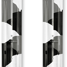 Trail Skis - Black/White/Gray Camo - 6" - Pair