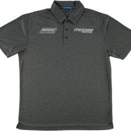 Polo Shirt - Heather Charcoal - Medium