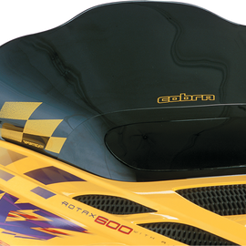 Windshield - 13.25" - Black - Ski Doo