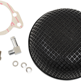 Air Cleaner Black Bob Super E and G Carburetor