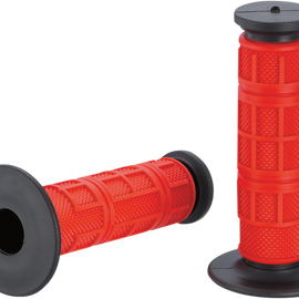 Grips - Qualifier - Full Waffle - Red