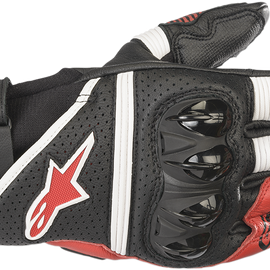 GPX V2  Gloves - Black/White/Red - XL