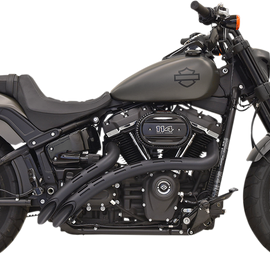 Escape Bassani Xhaust Sweeper Negro/Negro 18-20 Softail