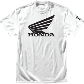 Honda Wing 2 T-Shirt - White - Large