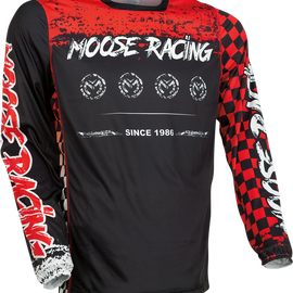 M1 Jersey - Red/Black - XL