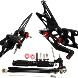 MGP Rearset - Black - Honda