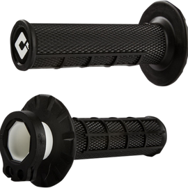 Grips - MX - Half Waffle - Black