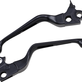 Black Slotted Levers