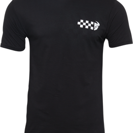 Checkers T-Shirt - Black - Large