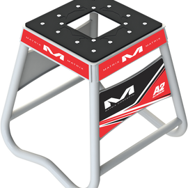 Stand - A2 - Aluminum - Red - White