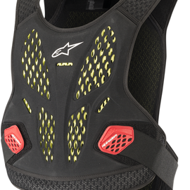 Sequence Chest Protector - Anthracite/Red - XL/2XL