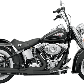 Escape Bassani Xhaust 2 a 1 Largo Negro Softail