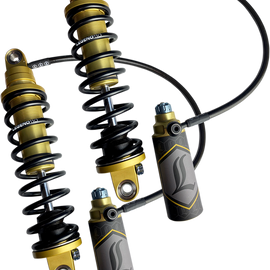 REVO ARC Remote Reservoir Shocks - Standard - Gold - 13" - '99-'08 FL