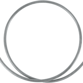 Front Brake Line FXD 95-99 Clear-Coated Stainless Steel