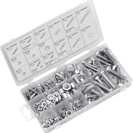 Metric Nut/Bolt Assortment 240-Piece