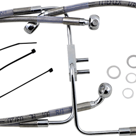 Brake Line - 18- Softail - Stainless Steel3925591