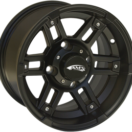 Wheel - Front/Rear - Black - 12x7 - 4/110 - 5+2