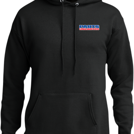 Parts Unlimited Hoodie - Black - Large