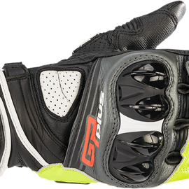 GP Plus R v2 Gloves - Gray/Black/Yellow/Red - XL