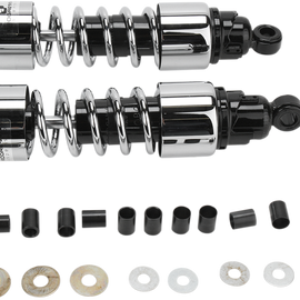 Shocks - 412 Cruiser Series - Chrome - 12.5" - Standard/Heavy Duty