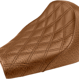 Renegade Solo Seat - Lattice Stitched - Brown