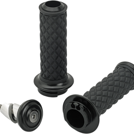 Grips - Alumicore - Dual Cable - Black