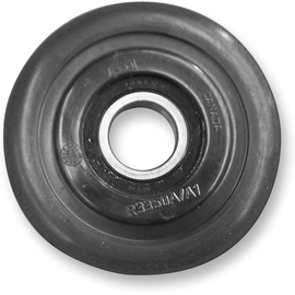 Idler Wheel with 6004-2RS Bearing/Bushing - Black - 3.325" OD x 20 mm ID