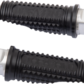 Rear Burnout Footpegs - Black - Softail