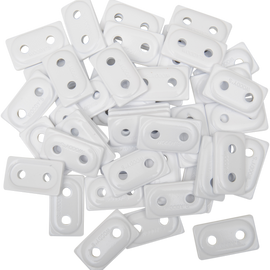 Support Plates - White - 48 Pack